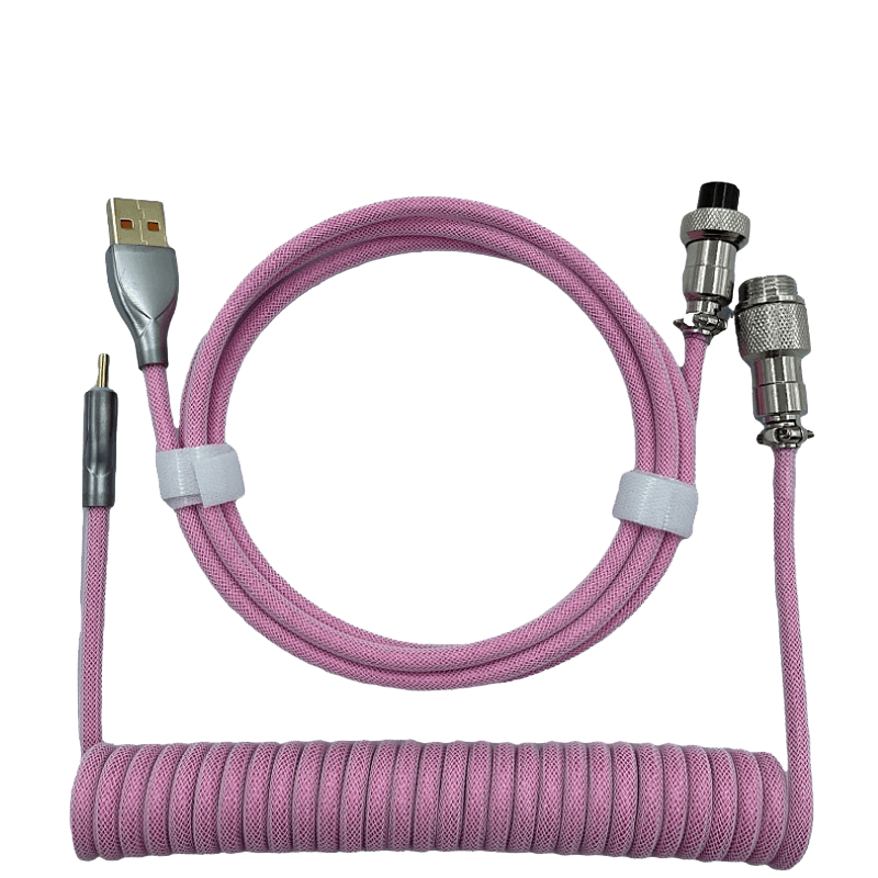 Coiled Cable Pink