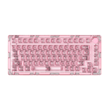 Akko Magic Geek Ice75 Transparent Mechanical Keyboard