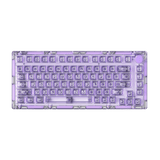 Akko Magic Geek Ice75 Transparent Mechanical Keyboard