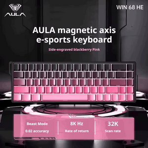 AULA 68HE Pro Magnetic 8K Wired Gaming Keyboard