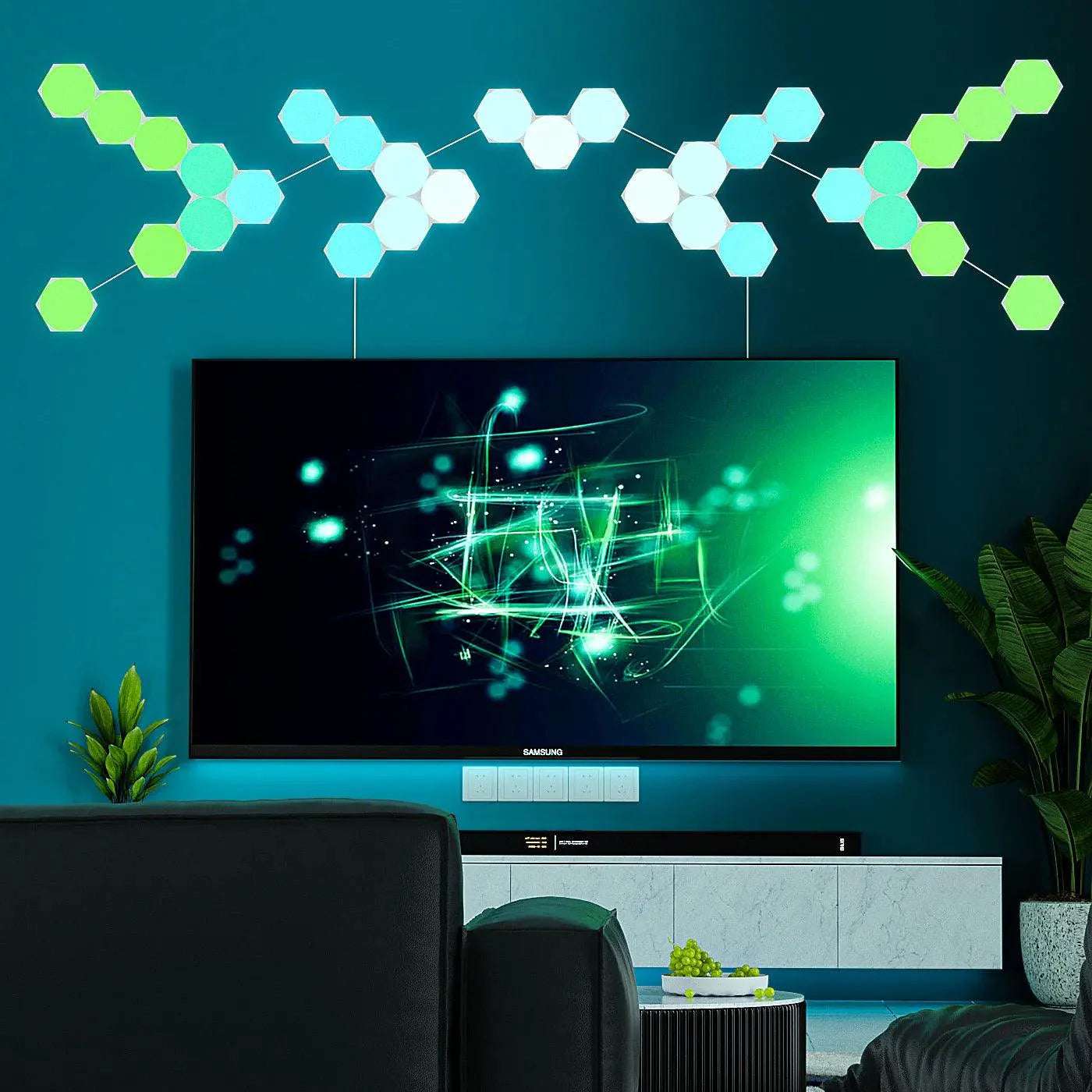 Honeycomb Quantum Smart LED Light