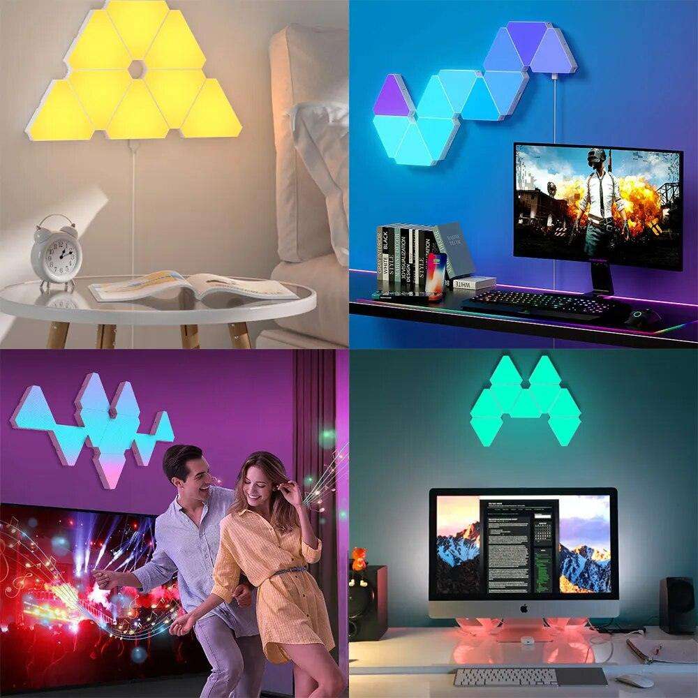 Smart LED Triangle Light Panels